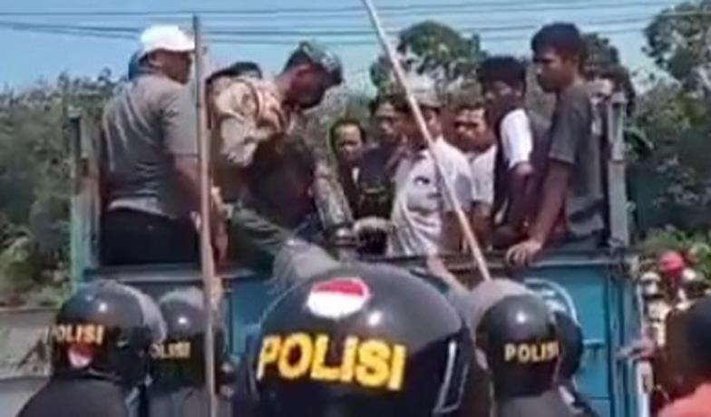 Viral Oknum Polisi di Riau Banting Warga dari Atas Truk, Begini Faktanya 