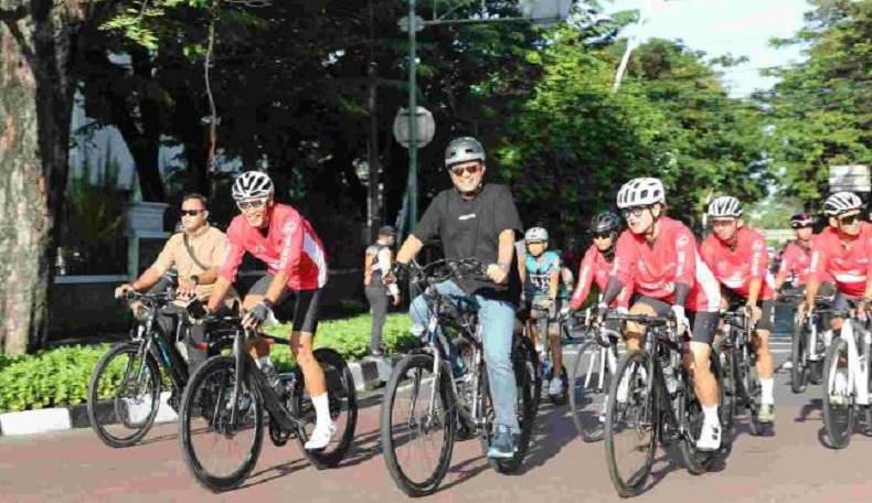 Gowes Bareng Dubes Negara G20, Anies: Bagian dari Transisi Energi Lestari