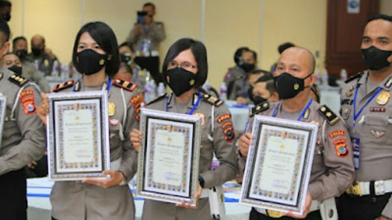 Selamat, Polres Bitung Raih Peringkat 3 Se-Indonesia Program Kampung Tertib Lalu Lintas