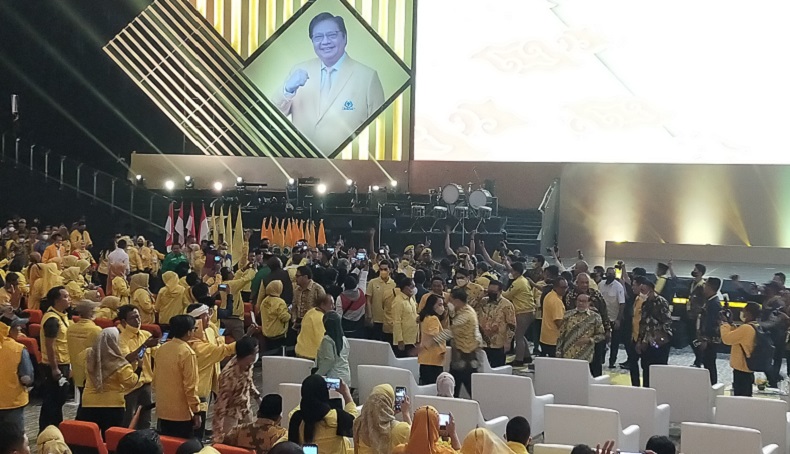 Ribuan Kader Rakerda Golkar Padati SICC Sentul Bogor