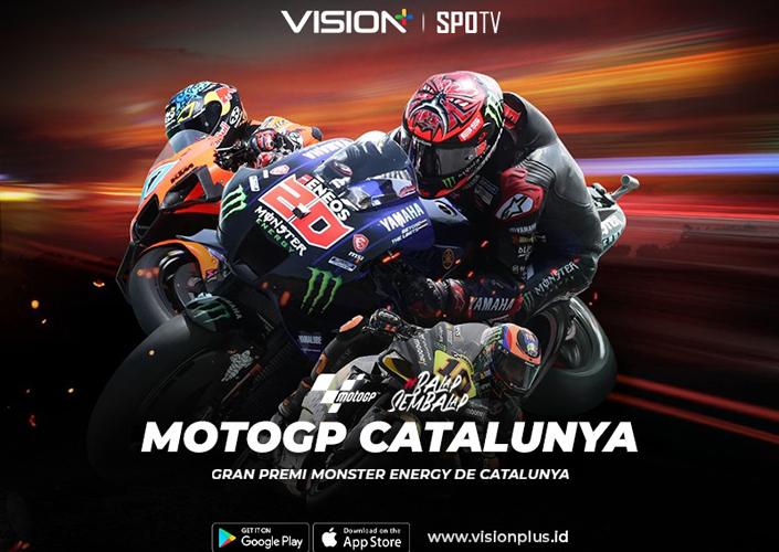 Jadwal Lengkap MotoGP Catalunya 2022, Saksikan Live di Vision+!