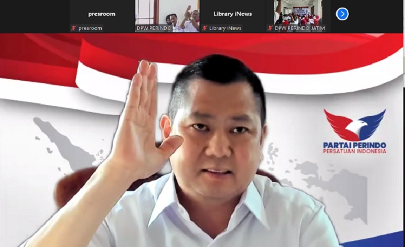 Optimistis Perindo Jadi Partai Besar, HT: Semua Kader Harus Bekerja Keras dan Cerdas 