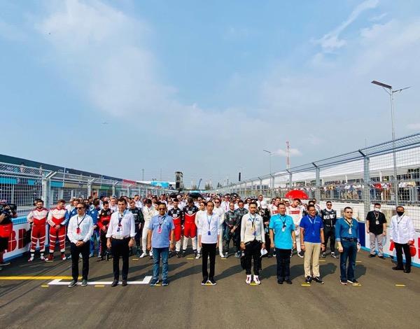Apresiasi Gelaran Formula E, Jokowi: Ini Event Masa Depan