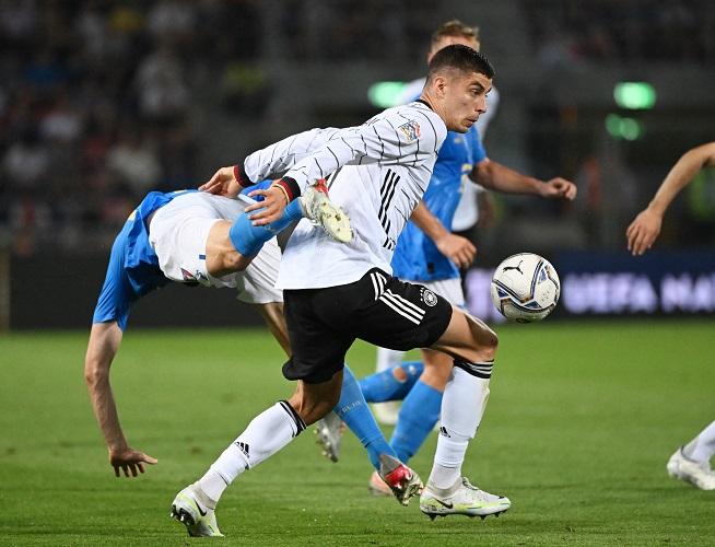 Hasil UEFA Nations League: Berjalan Alot! Duel Italia Vs Jerman Berakhir Tanpa Pemenang