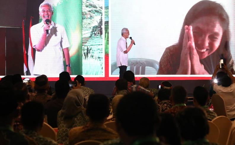 Ganjar Minta Seluruh Kades Jaga Ketahanan Pangan di Level Desa