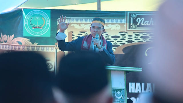 Terus Sebarkan Pesan Persatuan, Ulama Sulbar Senang dengan Kedatangan TGB