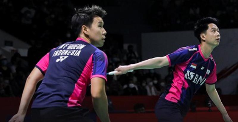 Hasil Malaysia Open 2023: Kevin/Marcus Singkirkan Pasangan Tuan Rumah 2 Game Langsung