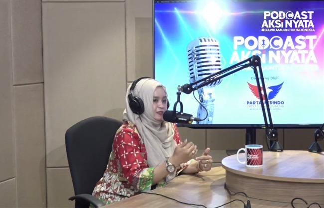 Podcast Aksi Nyata Perindo Bahas Perempuan Melek Teknologi di Era Digitalisasi