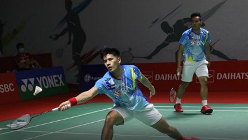 Hasil Indonesia Open 2022: Cedera di Match Point, Pramudya/Yeremia Kalah Terhormat