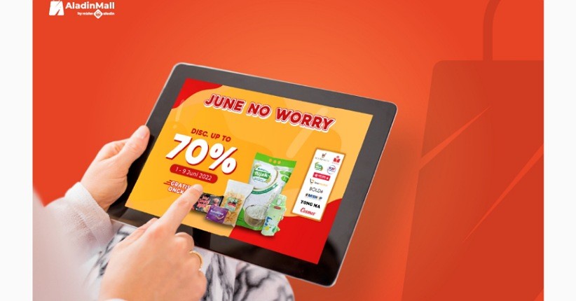 Besok Terakhir! Buruan Kejar Diskon June No Worry up to 70% hanya di AladinMall by Mister Aladin