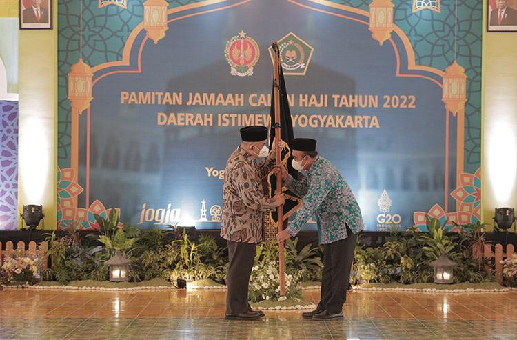 Pamitan kepada Gubernur, 1.437 Calon Jemaah Haji DIY Siap Diterbangkan ke Tanah Suci