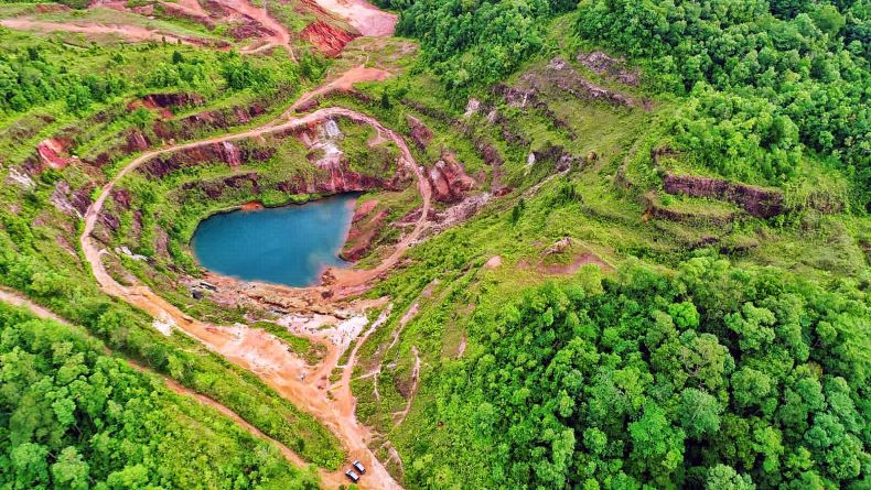 Jelang G20 di Pulau Belitung, Akses Jalan Open Pit Nam Salu Masih Perlu Banyak Perbaikan