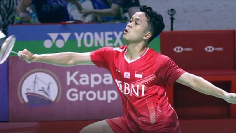 Hasil Indonesia Open 2022: Kalahkan Tommy Sugiarto, Ginting Vs Vittinghus di 16 Besar