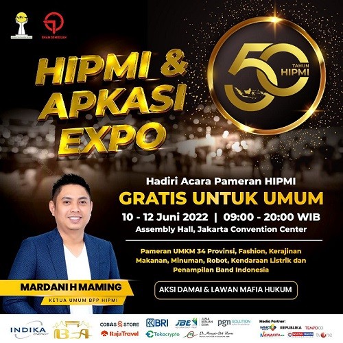 Hipmi Expo Perkenalkan Produk UMKM dari Pengusaha Muda di 34 Provinsi 