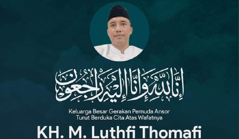 Kabar Duka, Ketua GP Ansor Lutfhi Thomafi Meninggal Dunia