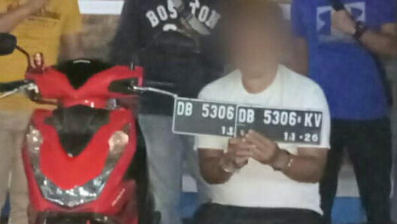 Curi Motor, Karyawan Depot Air Minum Isi Ulang di Kotamobagu Ini Dijemput Polisi