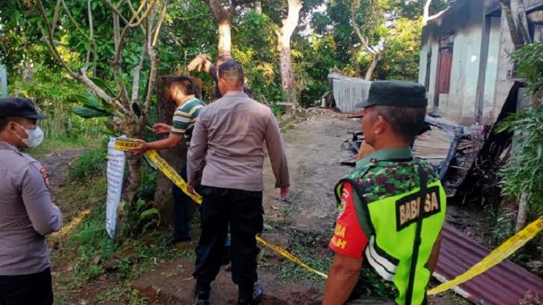 Sekelompok OTK Rusak dan Bakar Rumah Warga Buleleng, Polisi Masih Selidiki