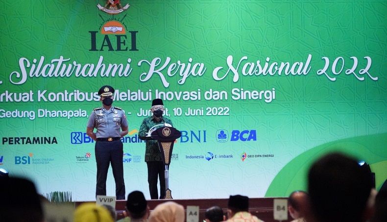 Wapres Ma'ruf Amin : Semua Mukmin Saudara, Seperti Lahir dari Satu Rahim Ibu