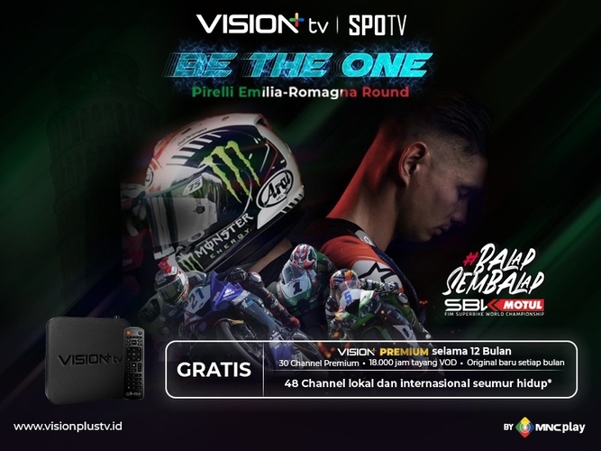 Jadwal Lengkap World Superbike Emilia-Romagna, Saksikan Live di Vision+!