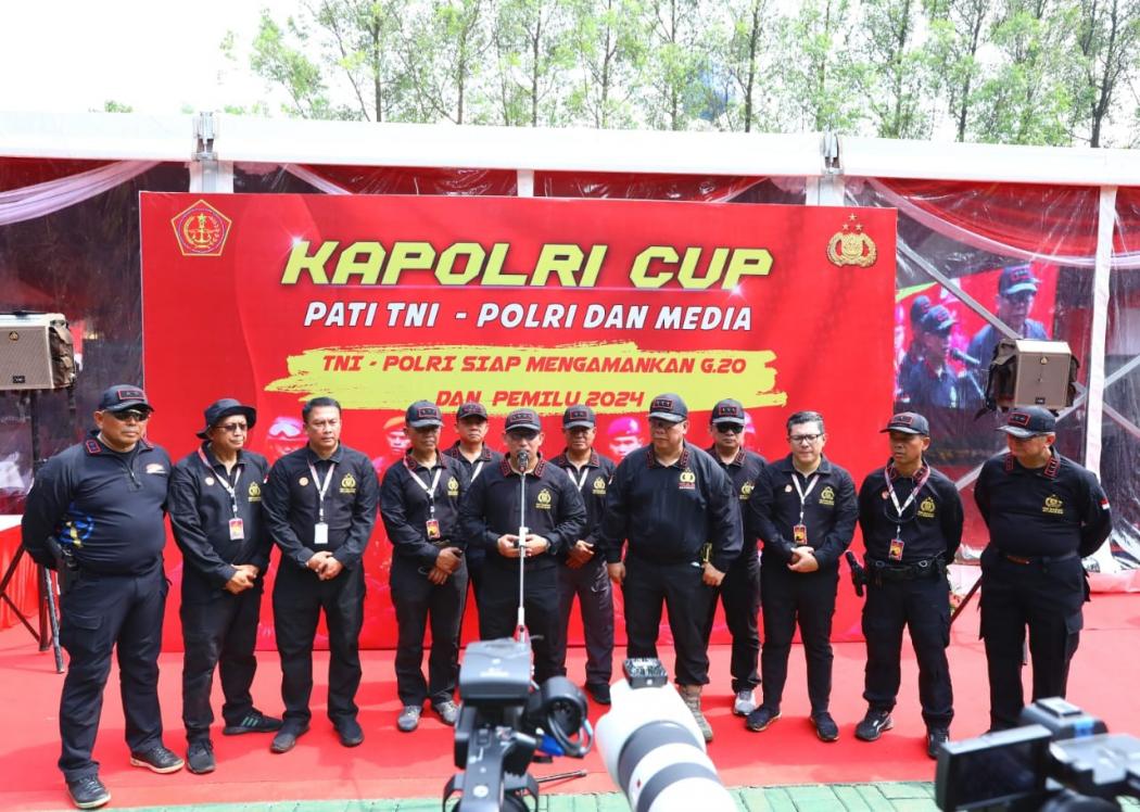 Sukseskan Event Nasional dan Internasional, Kapolri Tekankan Sinergitas TNI Polri dan Media