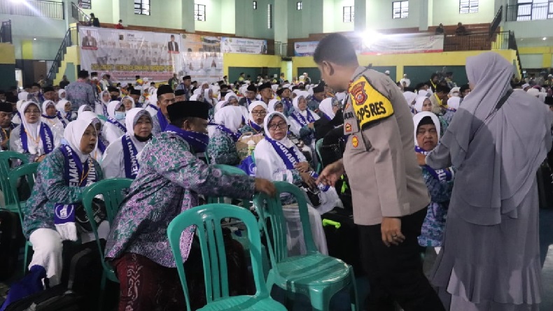 Calhaj Kabupaten Sukabumi Kloter 12 Didominasi Perempuan Berangkat ke Mekkah 