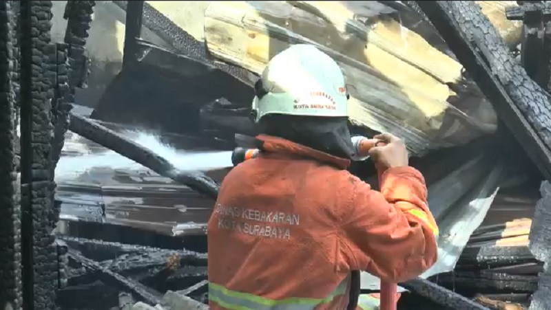 Apes, Niat Bakar Sarang Tawon Malah Gudang Mebel yang Ludes Terbakar 