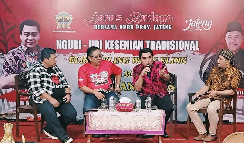 DPRD Jateng Dorong Seniman Pertahankan dan Kembangkan Kesenian Tradisional Daerah