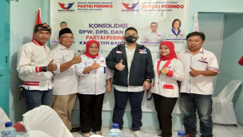 Perindo Jabar Galang Kekuatan, Konsolidasikan DPD-DPC se-Kabupaten Bandung 