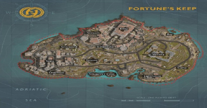  Activision Ganti Peta Ikonik Call of Duty, Diganti dengan Fortune's Keep