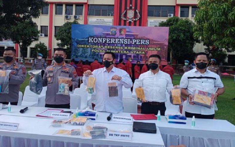 Begini Hasil Penggerebekan Polda Sumut di Lokasi Judi di Asia Mega Mas dan MMTC