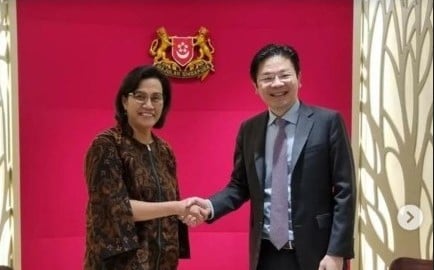 Sri Mulyani Bertemu Menkeu Singapura, Apa yang Dibahas?