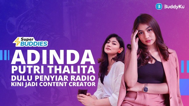 Cerita Adinda Putri Thalita, Penyiar Radio yang Jadi Konten Kreator