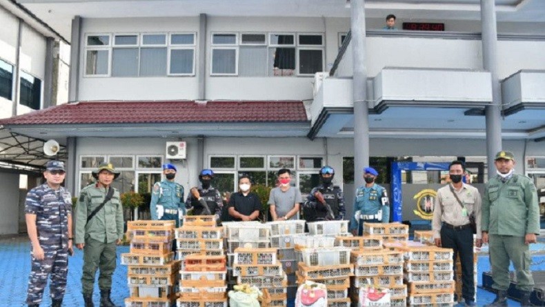 Dua Mobil Mencurigakan di Panyipatan Kalsel Dikejar TNI AL, Satu Tertangkap Satu Lolos