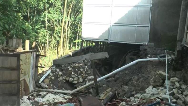 5 Rumah di Grobogan Tergerus Aliran Sungai, Kondisinya Menggantung