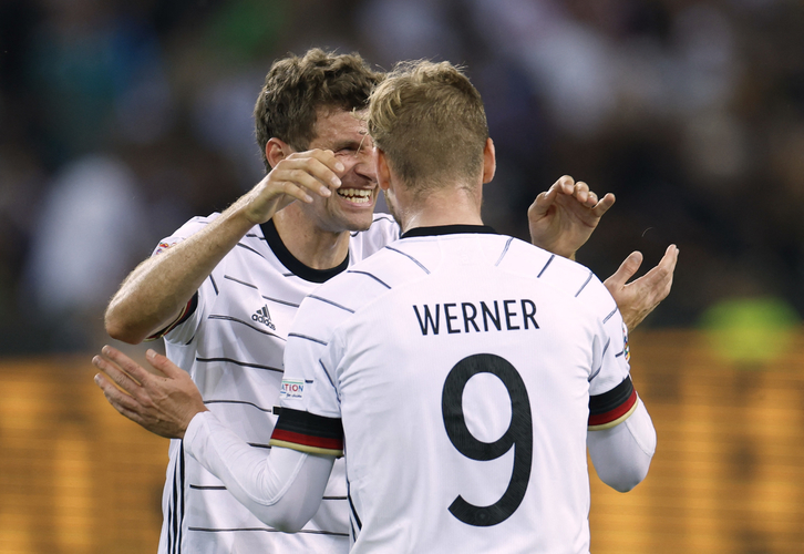 Hasil UEFA Nations League: Timo Werner Ganas, Jerman Hajar Italia 5-2