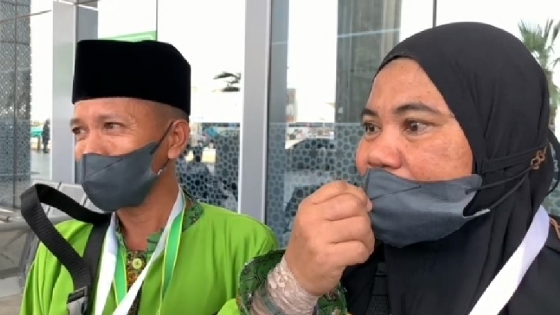 Inspiratif, Pasutri Kuli Bangunan Kumpulkan Uang di Malaysia hingga Ikut Haji Khusus