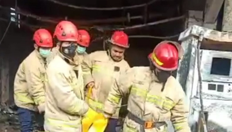 Toko Sembako di Sidoarjo Ludes Terbakar, Ibu dan Balita Tewas Ayah Luka Bakar Serius