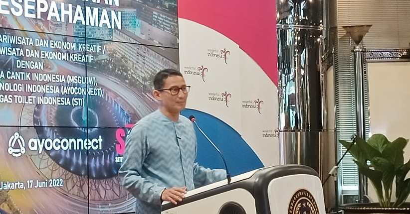 Bangkitkan Pariwisata, Sandiaga Uno Dukung Toilet di Tempat Wisata Bersih dan Antibakteri