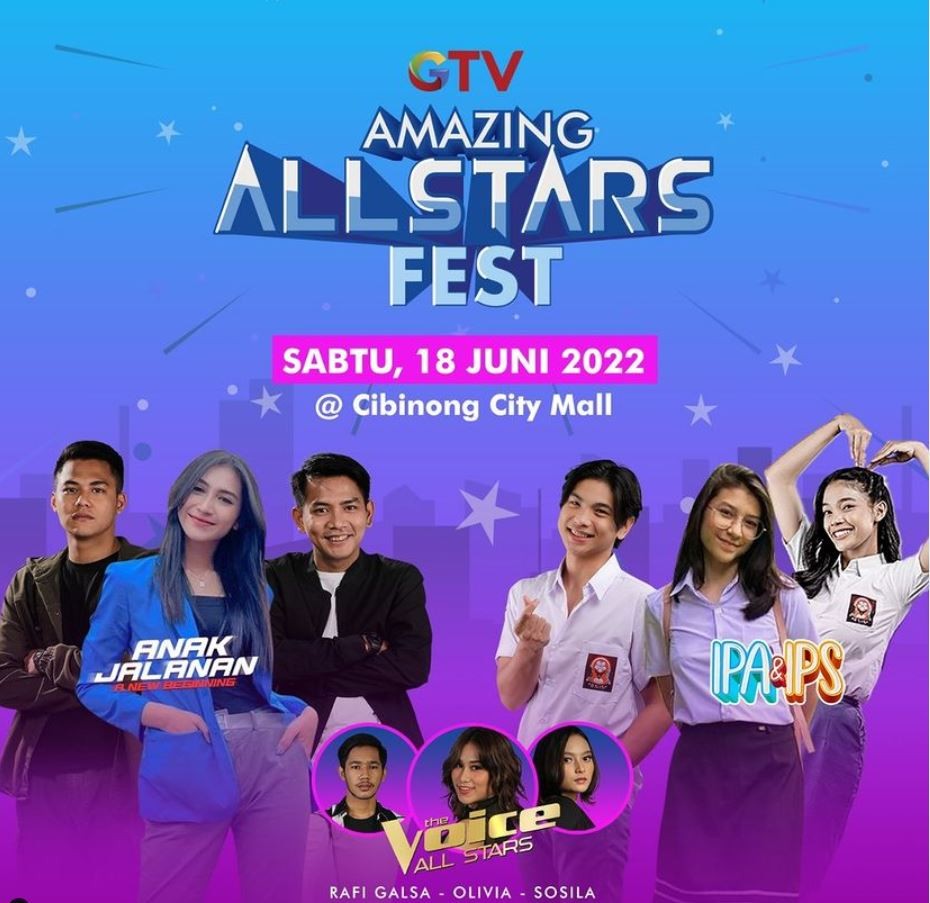 Yuk Weekend Bareng Bintang Keren Amazing Drama & The Voice All Stars Kesayangan!