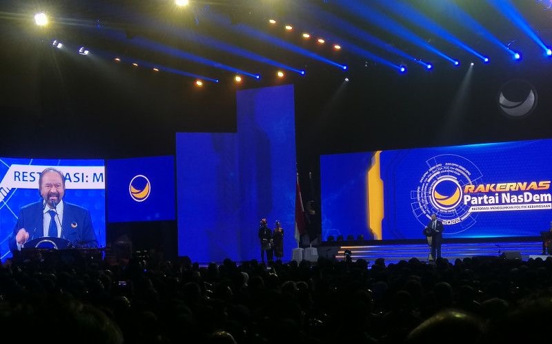 Anies, Ganjar dan Jenderal Andika Diumumkan Surya Paloh Jadi Bakal Capres Nasdem