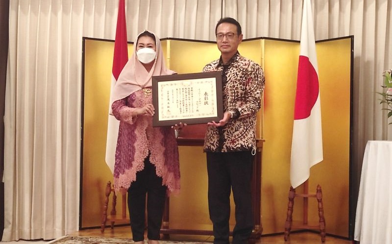 Kementerian Luar Negeri Jepang Berikan Penghargaan untuk Yenny Wahid