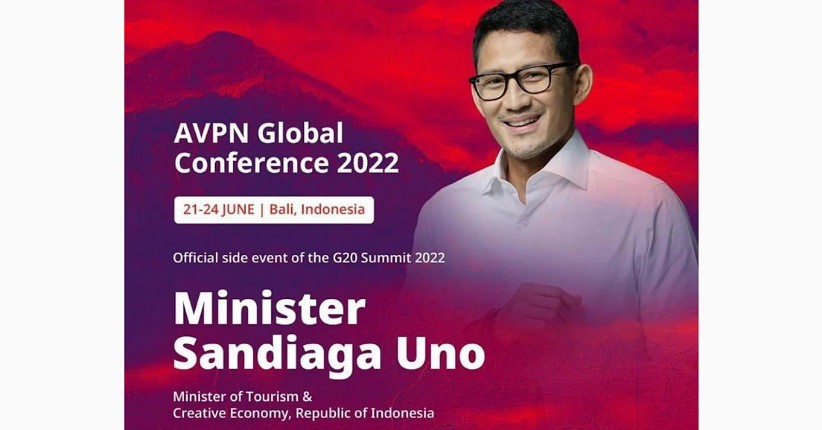 Menparekraf Sandiaga Uno: AVPN 2022 di Bali Bukti Kesiapan Indonesia Jadi Tuan Rumah Berbagai Event