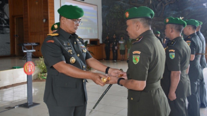 Danrem 174 Merauke Brigjen TNI Reza Pahlevi Pimpin Sertijab Dandim 1711 Boven Digoel