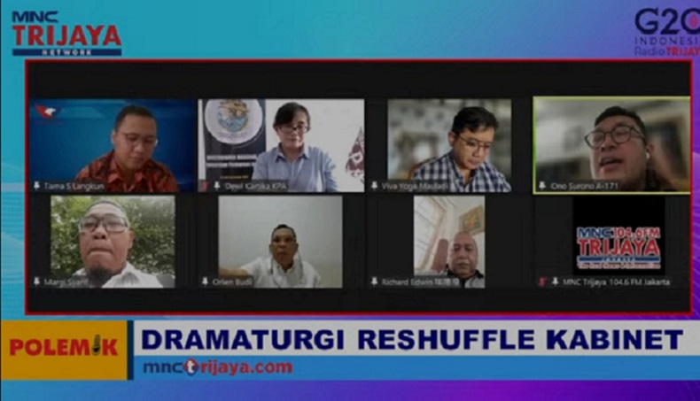 Menilik Pandangan Para Elite Partai Politik dalam Dramaturgi Reshuffle Kabinet