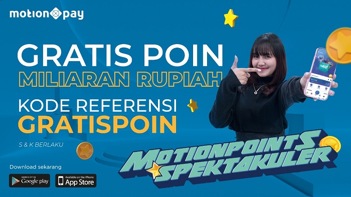 Ikuti Program MotionPoints Spektakuler dari MotionPay Berhadiah Poin Miliaran Rupiah