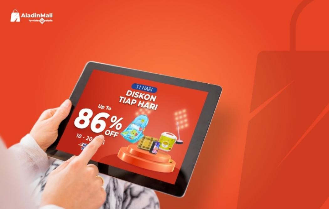 Besok Terakhir, Jangan Lewatkan Pesta Diskon hingga 86 persen Hanya di AladinMall