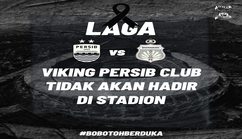  Aksi Solidaritas, Viking Persib Club Tak Akan Saksikan Laga Persib vs Bhayangkara