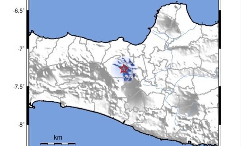 Gempa Magnitudo 2,6 Guncang Ambarawa 