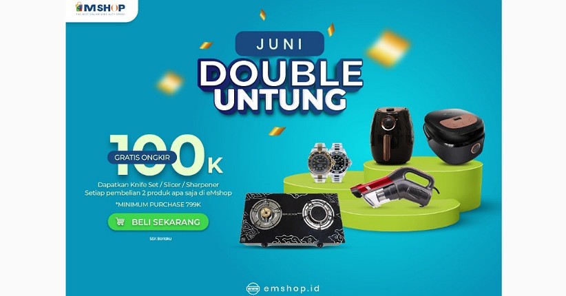 Covid-19 Meningkat, Belanja Online di Rumah Saja dan Nikmati Promo Ongkir Terbesar Se-Nusantara dari eMSHOP
