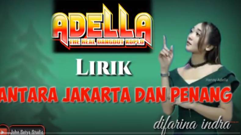 Chord Gitar dan Lirik Lagu Antara Jakarta dan Penang - Difarina Indra: Kisah Cintaku yang Terpisah